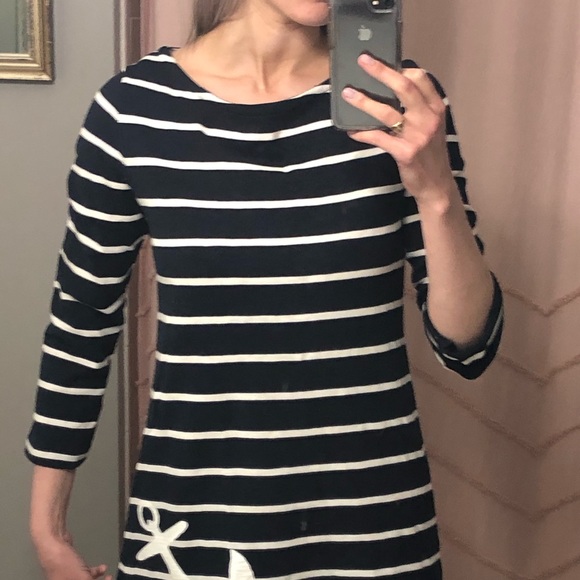 J. Crew Maritime Stripe Anchor Dress - Picture 7 of 15